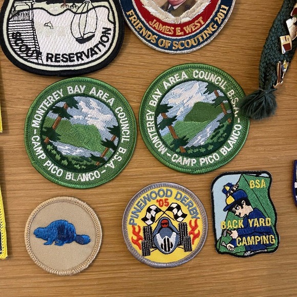 Vintage Boy Scouts of America Patch Pin Button Lot Bay Area Golden CA 2000s New - Picture 6 of 9
